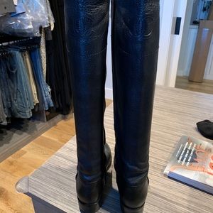 Chanel riding boot